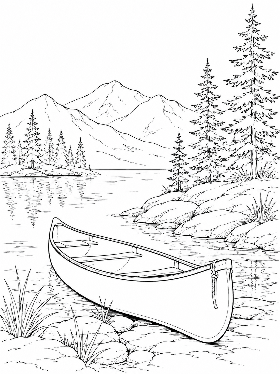 Watercolour Painting Kit - Red Canoe