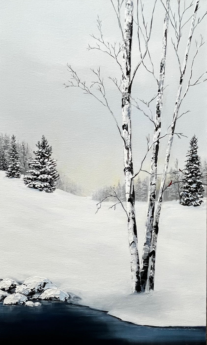 Hushed Horizon 40x24"