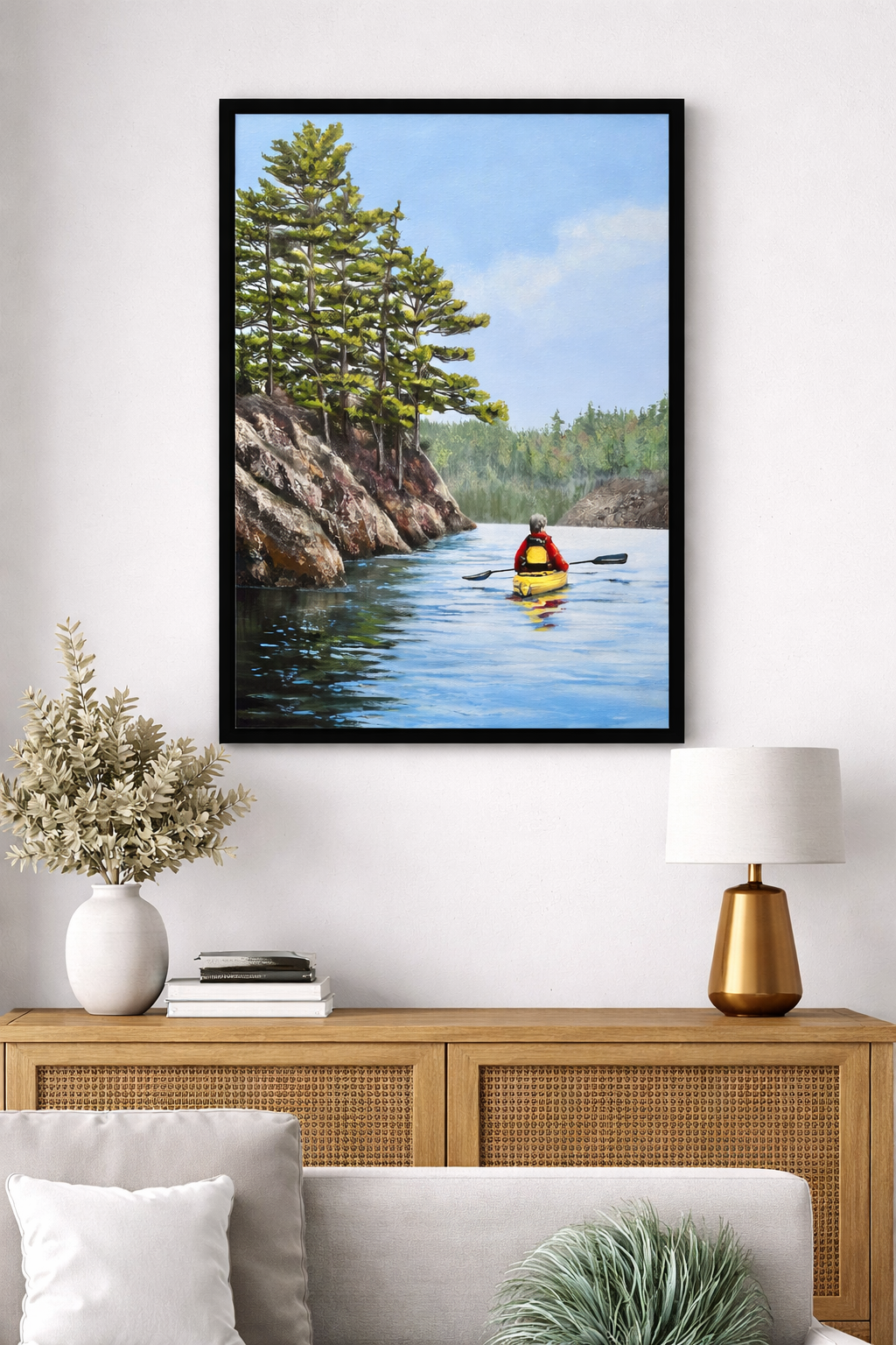 Where Peaceful Waters Flow 20x30”