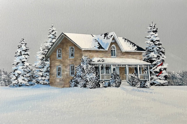 Dreaming of Home 12x36"