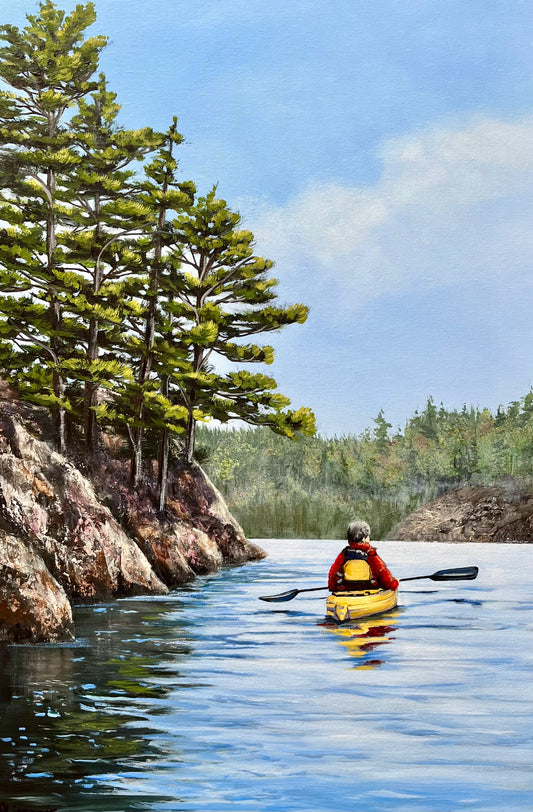 Where Peaceful Waters Flow 20x30”