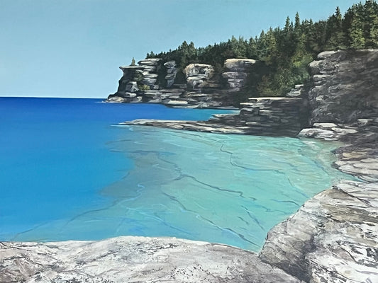 The Grotto 30x40. Sold