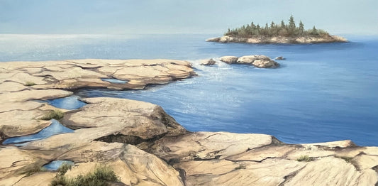 Northern Light on the Channel 24x48"