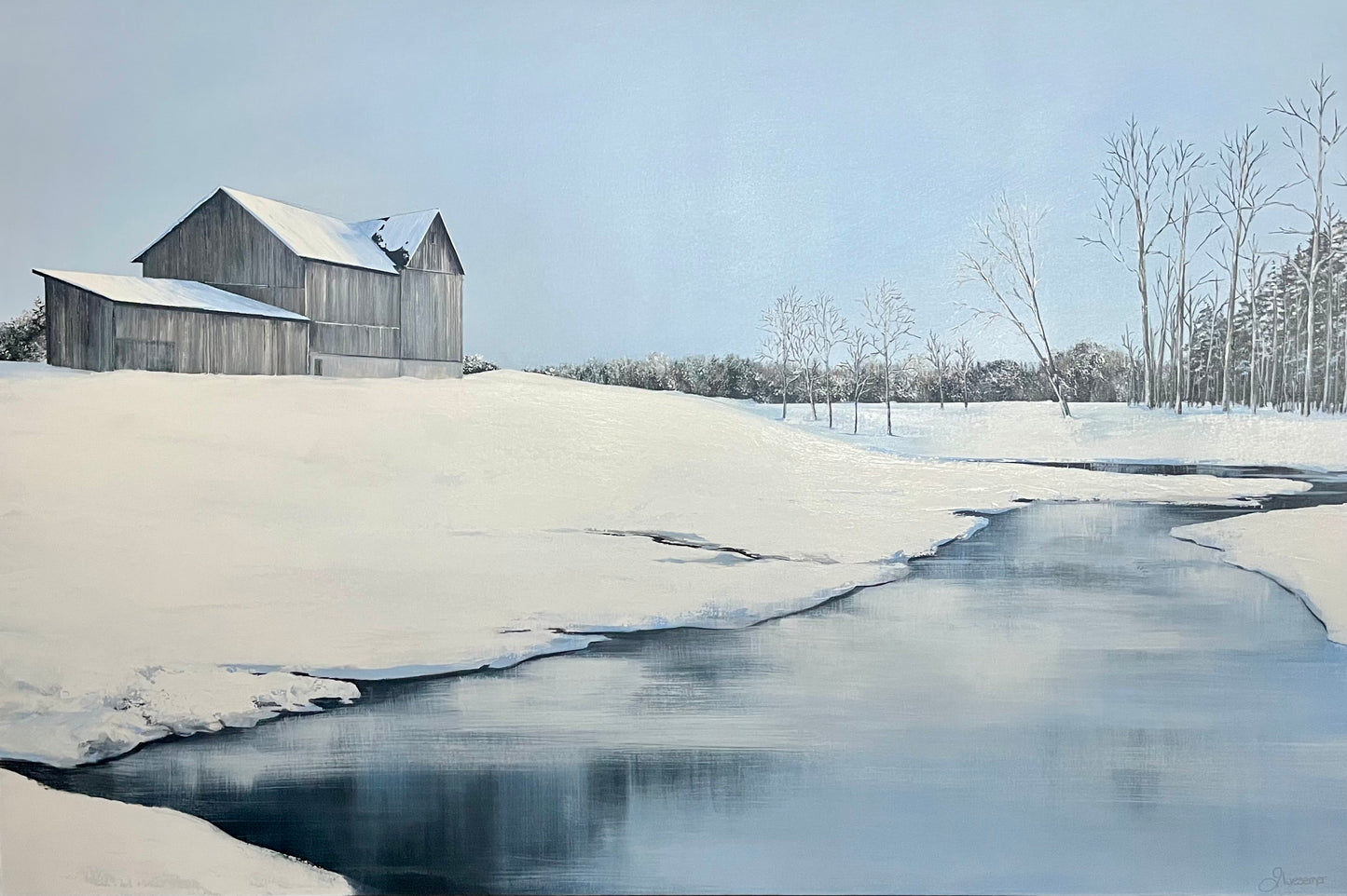 Winters Gentle Hold 40x60