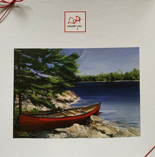 Red Canoe Art In A Box